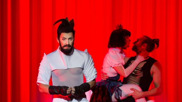 Спектакль Даугавпилсского театра Голый король - Sputnik Латвия