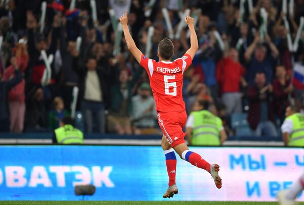 Россия второй раз обыграла Турцию в Лиге наций - Sputnik Латвия