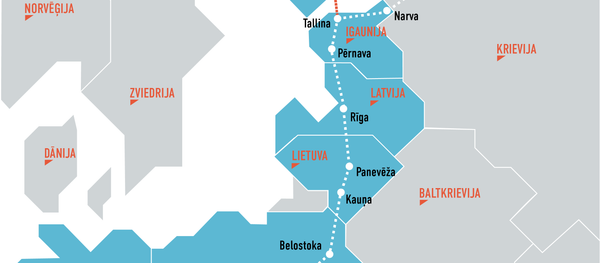 Baltijas dzelzceļš Baltijas dzelzceļš - Sputnik Latvija