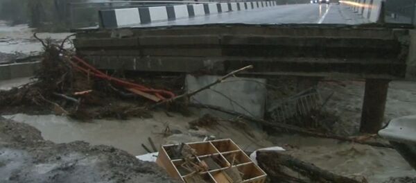 Plūdu seku likvidācija Sočos - Sputnik Latvija