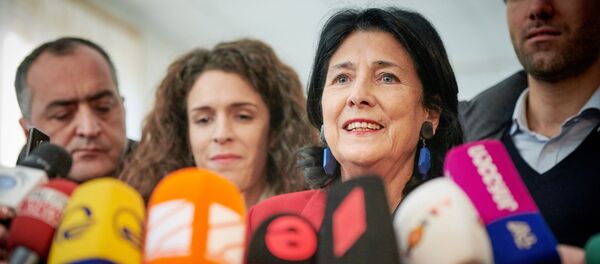 Президентские выборы в Грузии - Sputnik Латвия