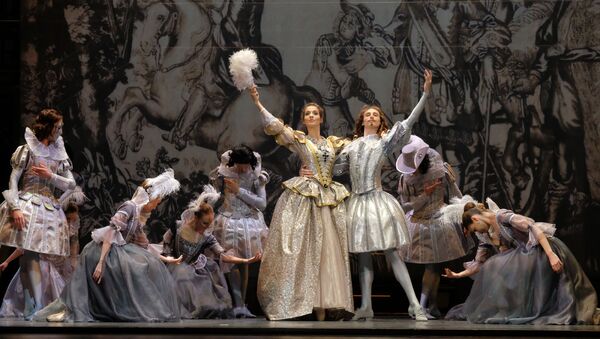 Балет Три мушкетера на сцене Латвийской Национальной оперы - Sputnik Латвия