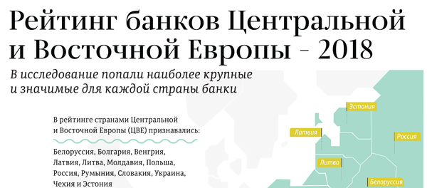 Рейтинг банков Центральной и Восточной Европы – 2018 - Sputnik Латвия