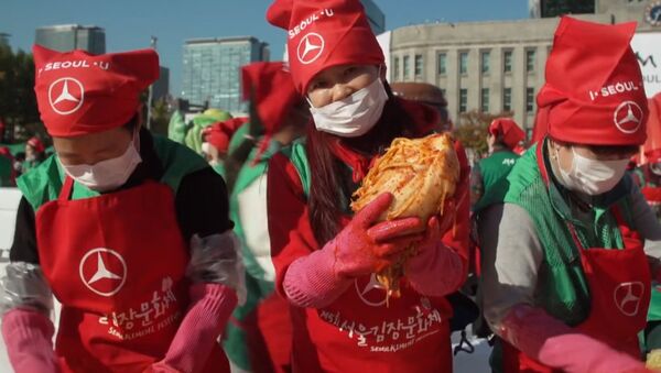 Dienvidkorejā aizritēja kimči festivāls - Sputnik Latvija