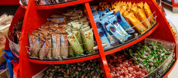 Продукция белорусских кондитерских фабрик Продукция белорусских кондитерских фабрик - Sputnik Latvija