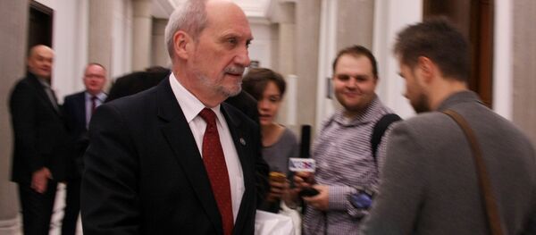 Министр обороны Польши Антоний Мацаревич - Sputnik Латвия