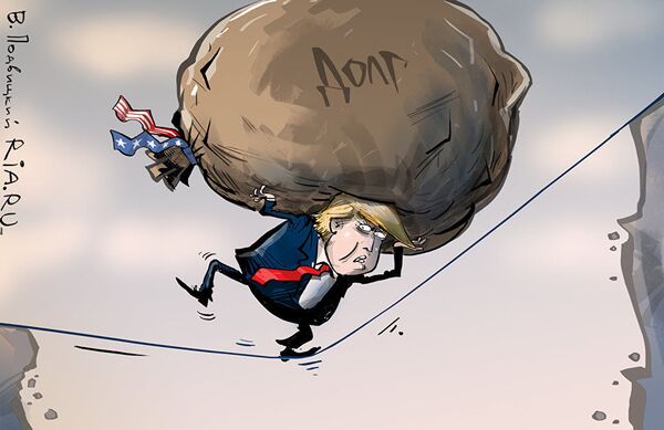 Трамп уничтожит весь долг США: уже есть варианты, за чей счет - Sputnik Латвия