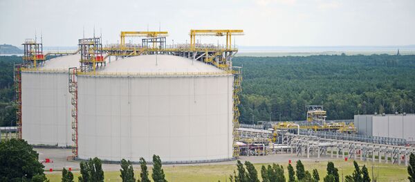 Regazifikācijas termināls Svinoujscē Regazifikācijas termināls Svinoujscē - Sputnik Latvija