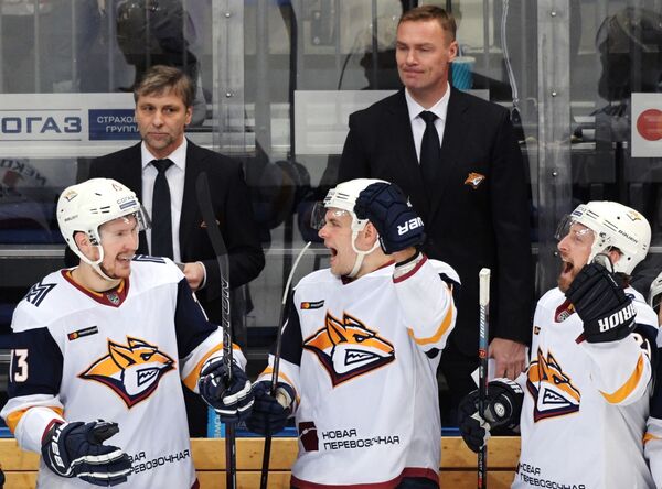 КХЛ: суперматч Даугавиньша против Металлурга КХЛ: суперматч Даугавиньша против Металлурга - Sputnik Латвия